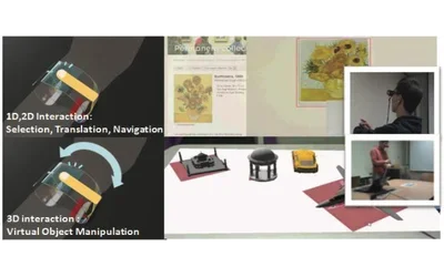 Smart Glasses: Wearable Input Device Based on Wristband-type Motion-aware Touch Panel, Thumbnail