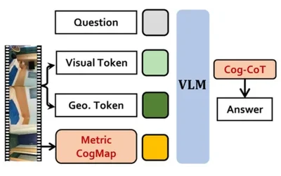 Map2Thought: Explicit 3D Spatial Reasoning via Metric Cognitive Maps Representative