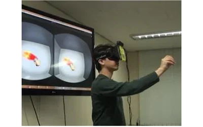 Symbolic Hand Gesture Interface in Wearable AR Representative